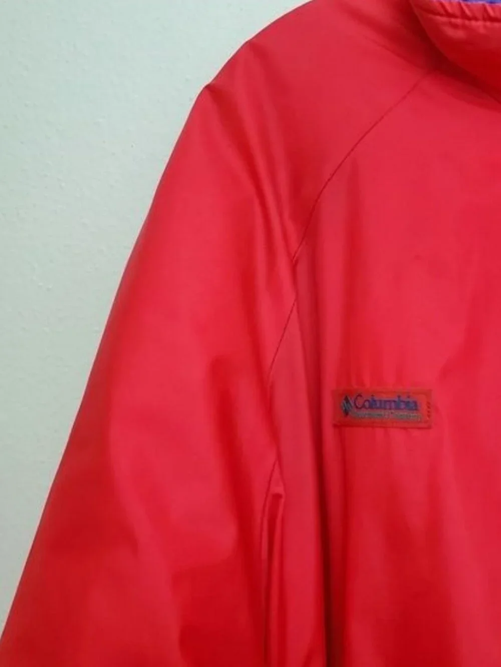 Vintage Columbia reversible coat radial sleeves